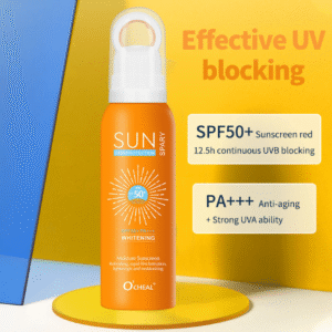 O‘cheal 150ml Sunscreen Spray Anti-aging Anti Wrinkle Moisturizing Whitening Sunscreen Spray Facial Body Neck Skin Care Cream